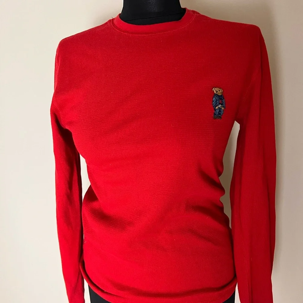 Polo Ralph Lauren Red Henley
